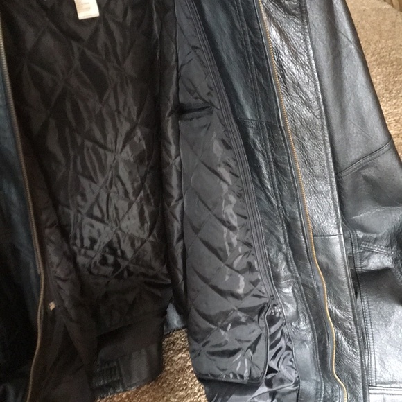 king size Jackets & Coats Nwot King Size Leather Jacket Mens 6x